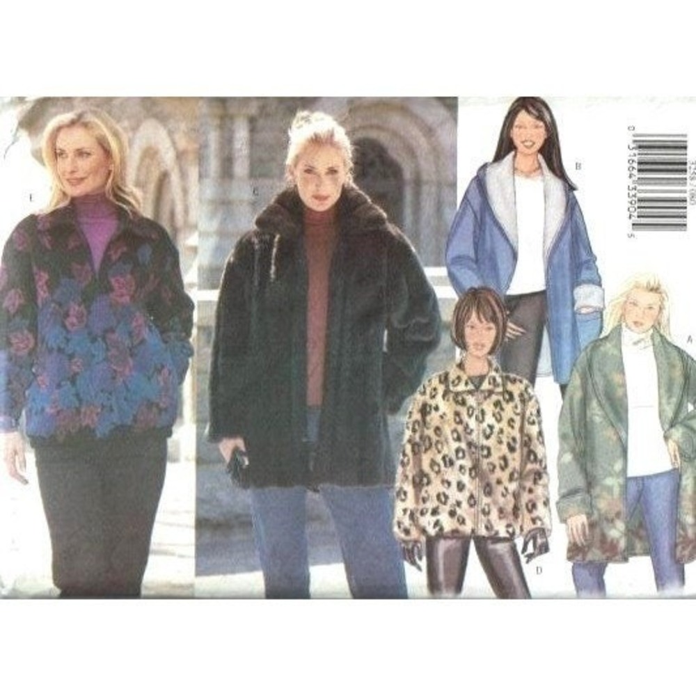 Butterick Sewing Pattern 3258 Misses Jacket Size 14-18